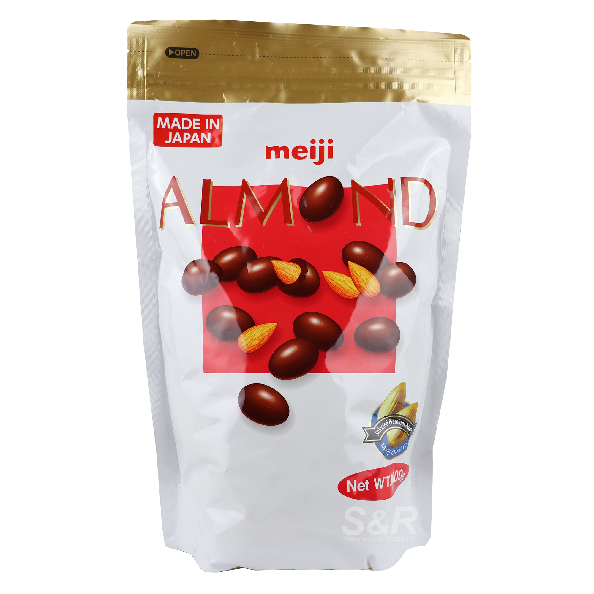 Meiji Almond Chocolate 1000g Meiji Almond Chocolate 1000g